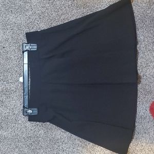 H&M black skater skirt sz:M